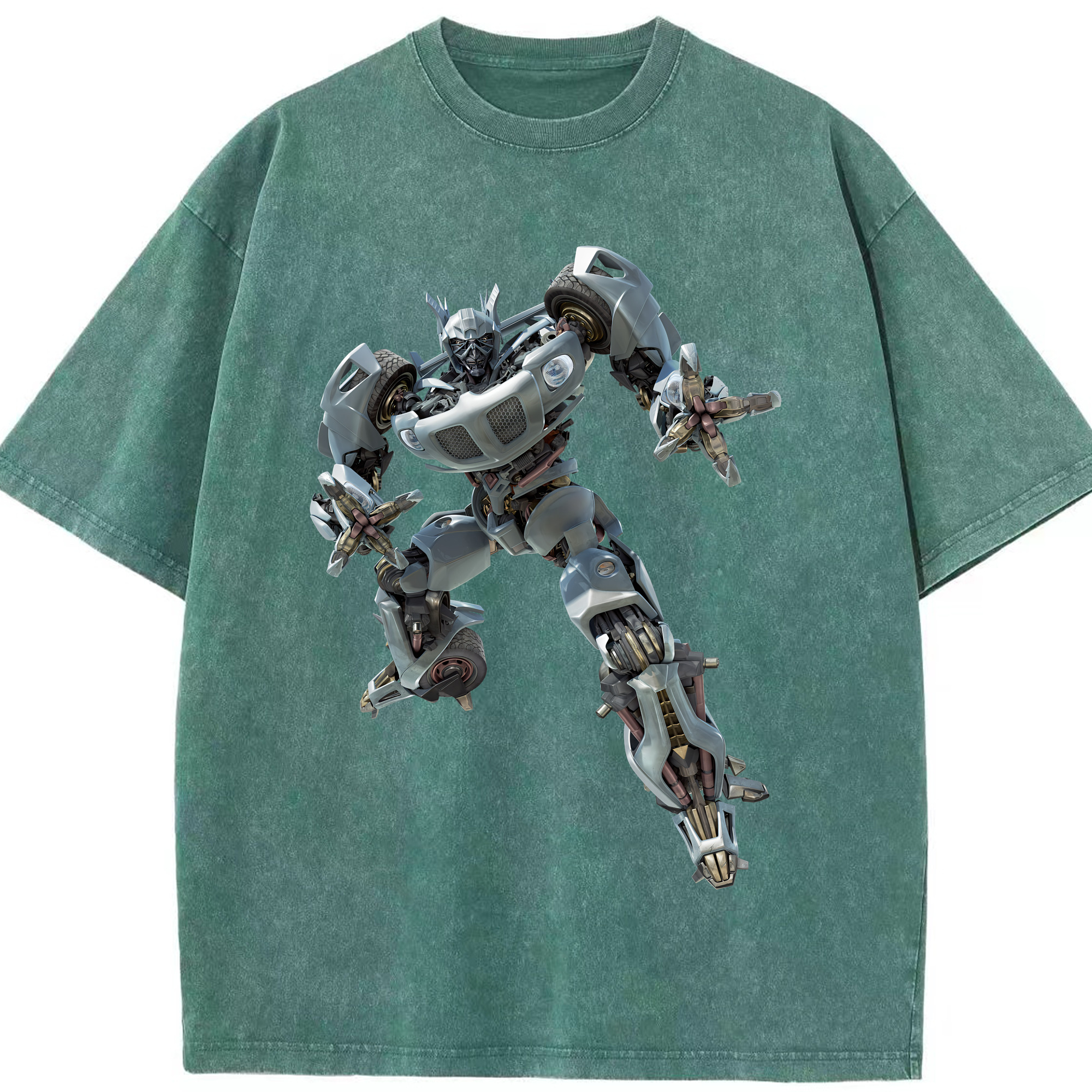 （画像用） Transformers トランスフォーマー 綿100% ヴィンテージ風 半袖Tシャツ（フロントプリント）